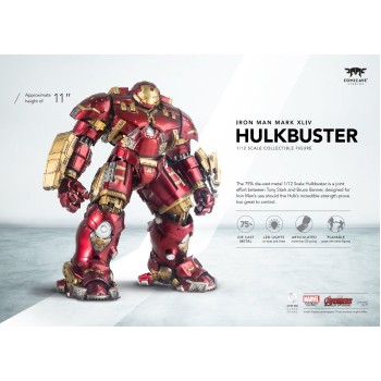 Avengers AoU Mark 44 Iron Man Hulkbuster 1/12 Diecast Figure 36 cm